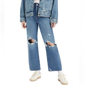 New Levi's® Women's Ultra-High Rise Ribcage Straight Jeans - Feeling Seen 27x27